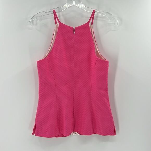 Lilly Pulitzer Women's Annabelle Top - Pink/White - 2 - Picture 5 of 5